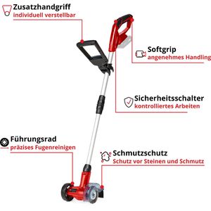 Produktbild für Fugenreiniger Einhell GC-CC 18 Li-Solo, 3424050