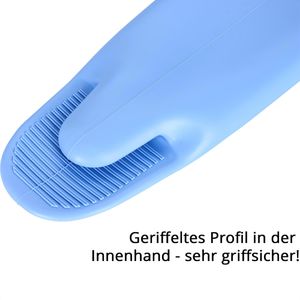 Produktbild für Ofenhandschuh Franz-Mensch Shark, 33215, blau