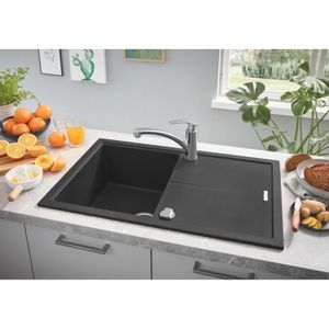 Produktbild für Spülbecken GROHE K400 31639AP0, Einzelbecken, schwarz
