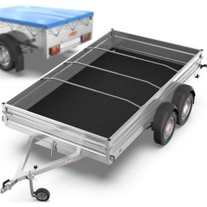 Flachplanenbügel Tarpofix PB2-3, aus Aluminium