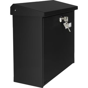 Produktbild für Briefkasten Burg-Wächter Comfort 913 S, schwarz, aus Stahl