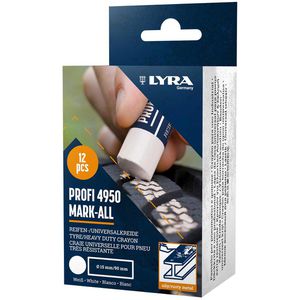 Produktbild für Reifenmarker Lyra Profi 4950, weiß