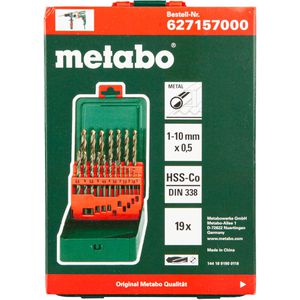 Produktbild für Bohrer Metabo HSS-Co Bohrerkassette, 627157000