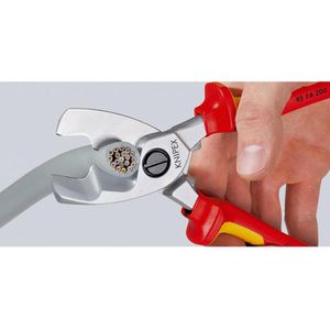 Produktbild für Kabelschere Knipex 95 16 200, bis 70 mm², VDE-geprüft