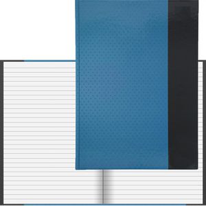 Notizbuch Böttcher-AG blau / schwarz, A4