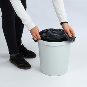 Produktbild für Papierkorb Helit H6105882, the german, grau