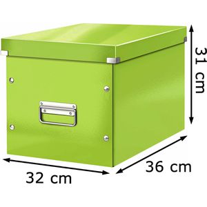 Produktbild für Aufbewahrungsbox Leitz 6108-00-54 Click&amp;Store Cube