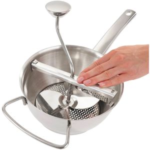 Produktbild für Passiermühle Leifheit 23080, manuell, silber, Ø 20 cm