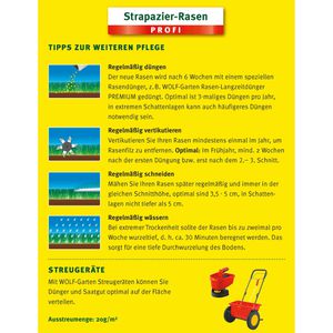 Produktbild für Rasensamen Wolf-Garten LJ 200 Strapazier-Rasen