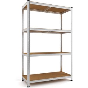 Schwerlastregal Monzana 106180, 4 Holzböden