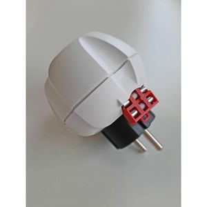 Produktbild für Steckdosenadapter Ehmann 0460x0500, weiß