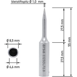 Produktbild für Lötspitze Ersa ERSADUR, 0832SDLF
