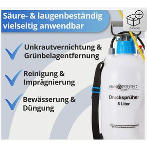 Produktbild für Drucksprüher Nanoprotect NDS-5, 5 Liter