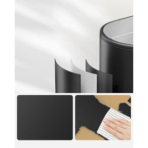 Produktbild für Mülleimer Songmics LTB570B02, tintenschwarz