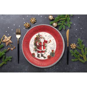 Produktbild für Einwegteller Papstar 88831 HoHoHo, Pappe