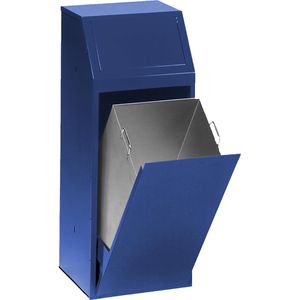 Mülleimer VAR P80, 1983, enzianblau