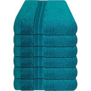 Handtuch Dyckhoff Siena Set, smaragd, 30 x 50 cm