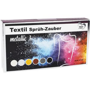 Produktbild für Stoffmalfarben Ideen-mit-Herz Textil-Sprüh-Zauber metallic