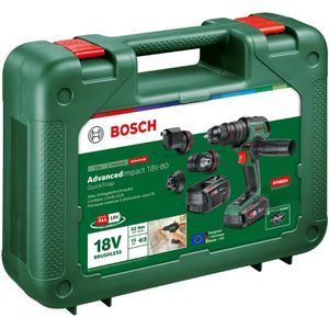 Produktbild für Akku-Schlagbohrschrauber Bosch AdvancedImpact 18V-80 QuickSnap