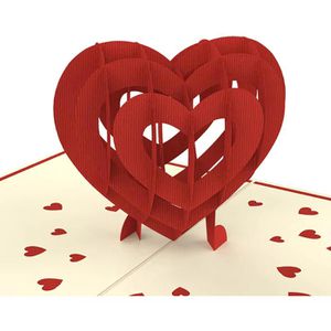 Produktbild für Grußkarten papercrush 3D Herz