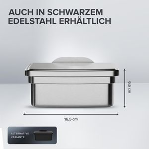 Produktbild für Feuchttücherbox ovimar Egense 81004174, silber