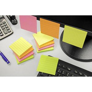 Produktbild für Haftnotizen Info Brilliant Sticky Notes, orange