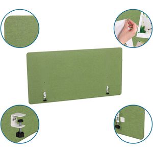 Produktbild für Tischtrennwand hJh-OFFICE 891017, grün