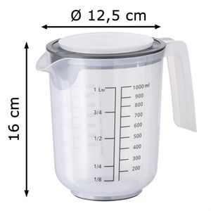 Produktbild für Messbecher APS Mixup 30058, Rührbecher, aus Kunststoff