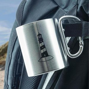 Produktbild für Thermobecher Böttcher-AG mit Henkel, silber