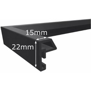 Produktbild für Bilderrahmen walther-design Steel Style ES040B