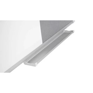 Produktbild für Kombitafel ALLboards CO129FS, 2 in 1, grau / weiß