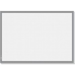 Produktbild für Schreibunterlage Sigel HO265, Squared, weiß / grau