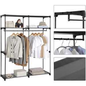 Produktbild für Kleiderschrank Songmics RYG02GY, grau