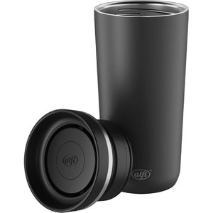 Produktbild für Thermobecher Alfi Iso Coffee Mug Pro velvet black, schwarz