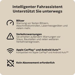 Produktbild für Blitzerwarner Needit Drive One Pro, 7610, mit Akku &amp; Display