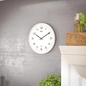 Produktbild für Wanduhr Mebus 13080, Kunststoff, analog, Funkuhr