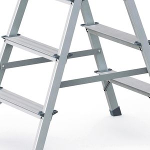 Produktbild für Stehleiter Zarges Scana B, 44204, beidseitig begehbar