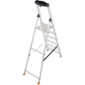 Produktbild für Stehleiter Krause Monto Solido, 126658, mit Plattform