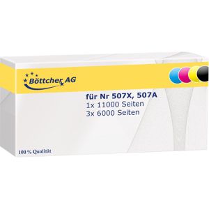 Produktbild für Toner Böttcher-AG für HP 507X, 507A, Multipack