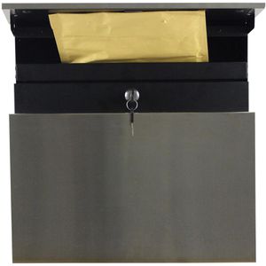 Produktbild für Briefkasten SafePost 12290 ScanPro 12-2 silber Edelstahl/Stahl