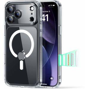 Produktbild für Handyhülle ESR Classic Hybrid HaloLock, MagSafe, transparent