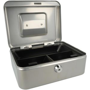 Produktbild für Geldkassette Westcott E-51001 Silver