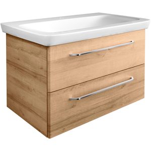 Waschtisch Fackelmann Milano, hängend, asteiche