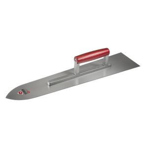Glättkelle Schwan 400050, Bodenlegerkelle mit Holz-Griff