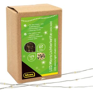 Lichterkette Idena 31352, Cascade, 125 LED, innen + außen