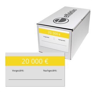 Geldbanderolen effektivo 10375, 200 Euro