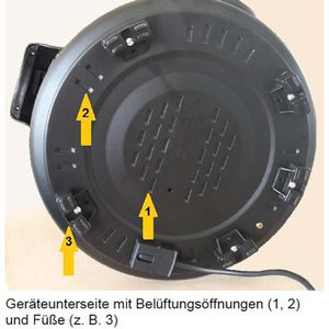 Produktbild für Reiskocher Saro Julius, 213-3900, 13 Liter