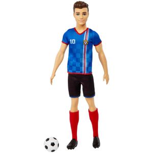 Produktbild für Puppe Barbie Fußballspieler Ken, ab 3 Jahre