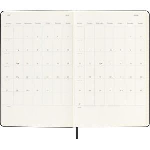 Produktbild für Buchkalender Moleskine Large, Jahr 2025 / 2026