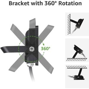Produktbild für LED-Außenstrahler Lepro IP65 wasserdicht